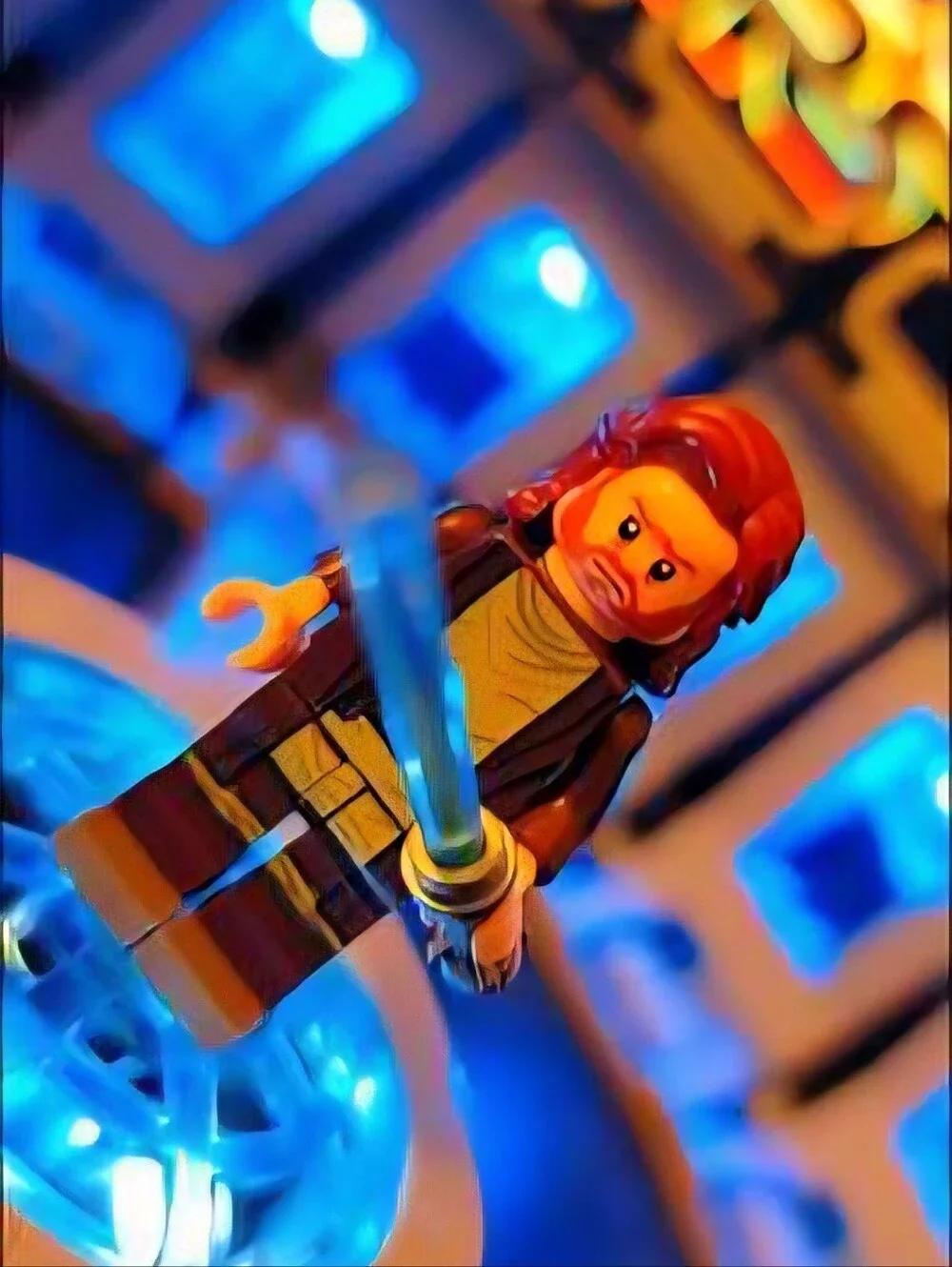 Star Wars Obi Wan Kenobi Minifigure Lego Compatible